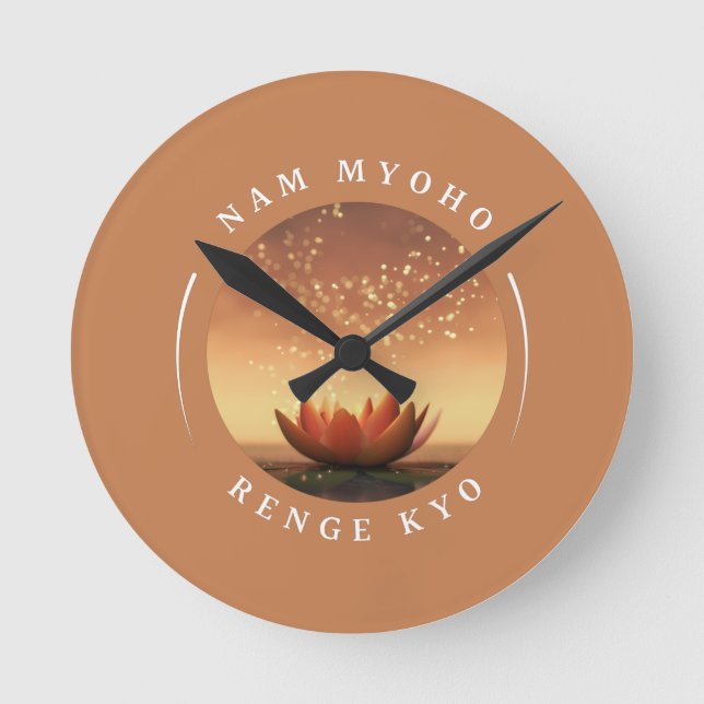 Horloge bouddhiste SGI (Recto)