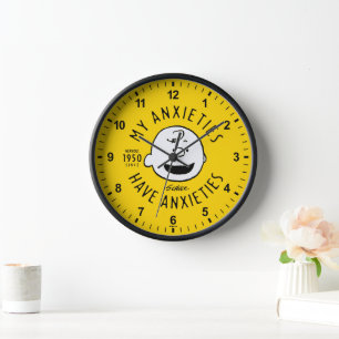 Horloge cacahuètes   Charlie Brown Nervous depuis 1950