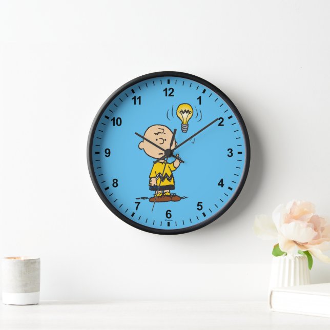 Horloge cacahuètes | L'idée de l'ampoule de Charlie Brown (Maison)