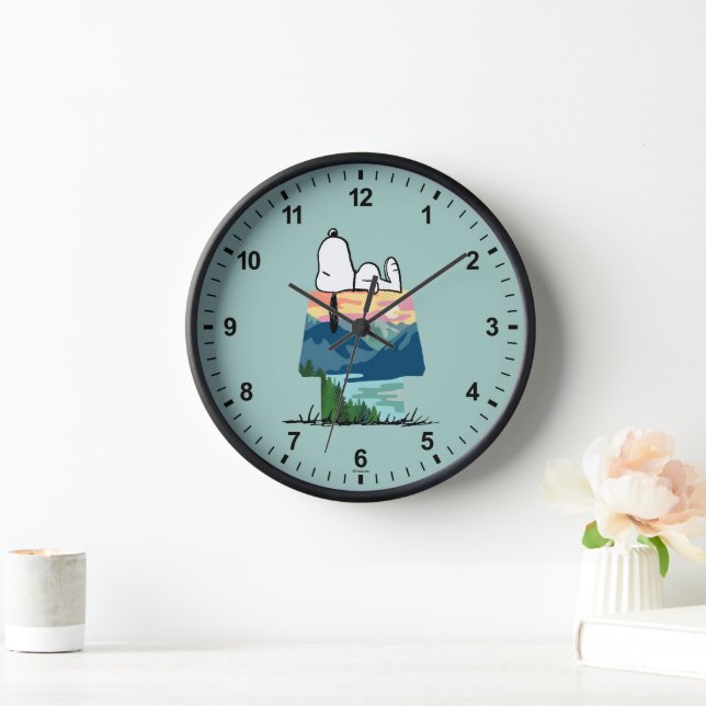 Horloge cacahuètes | Snoopy Dog House Go Wild (Maison)