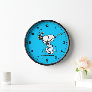 Horloge cacahuètes   Snoopy Happy Dance