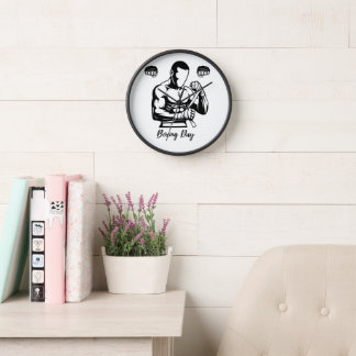HORLOGE CADEAU DE BOXEUR POUR HOMMES