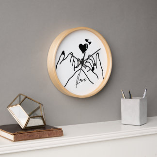 Horloge Cadeau personnalisé pour un anniversaire de mariag