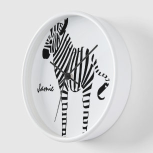 Horloge Cadeaux Zebra Lovers