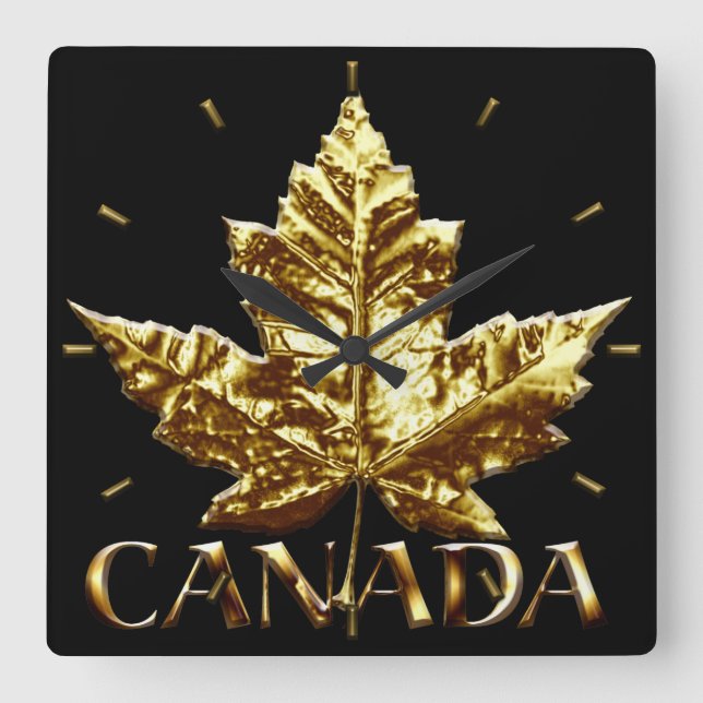 Horloge Canada Médaille d'or Horloge souvenir Cana (Recto)