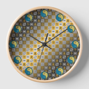 Horloge Cancer & Cheval de Métal