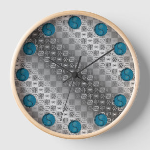 Horloge Cancer & Lapin d'Eau
