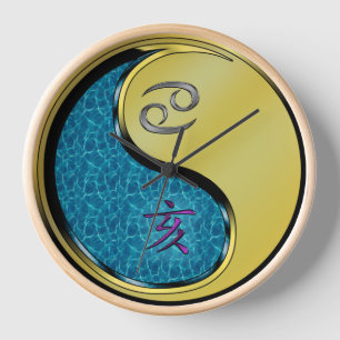 Horloge Cancer & Métal Sanglier