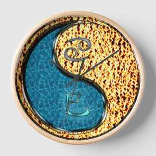 Horloge Cancer & Serpent de feu