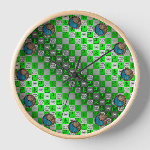 Horloge Cancer & Terre Chèvre