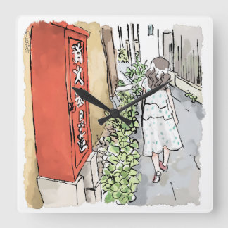 HORLOGE CARRÉE さ れ や む じ