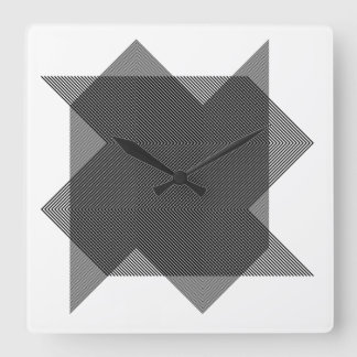 HORLOGE CARRÉE モアレ現象でアート作品 030