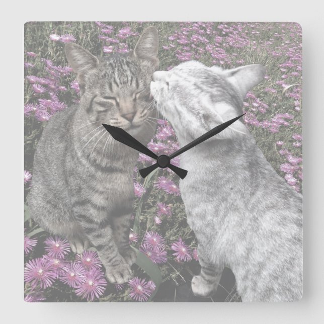 HORLOGE CARRÉE 夢 の 中 の 子 ち 猫 た (Recto)
