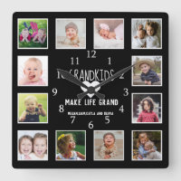 12 petits-enfants photographiés font la vie d'une