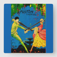 1927 Le programme Fulton Theatre couvre l'art