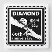 60e anniversaire du mariage diamant traditionnel