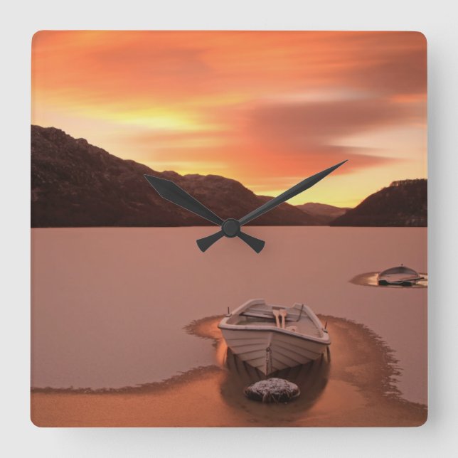 Horloge Carrée A Frozen | Ruthven (Recto)