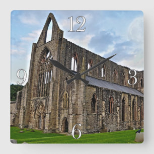 Horloge Carrée Abbaye de Tintern, Monastère cistercien, Pays de G
