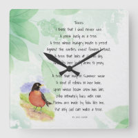 Amour Nature Poème Inspirationnel Arbres Kilmer