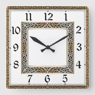 Horloge Carrée Art Déco