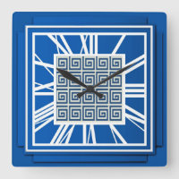 Art déco, bleu saphir
