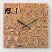 Attente par Klimt Art Nouveau victorien vintage