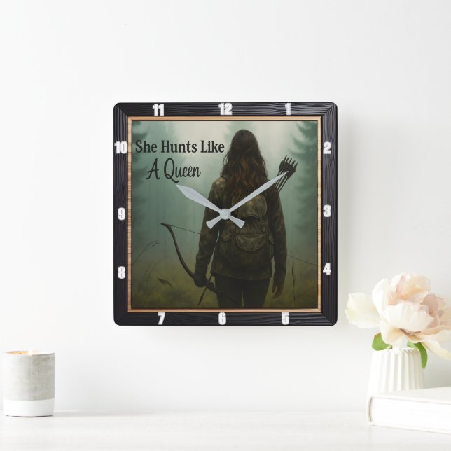 Horloge Carrée Autonomisation de la Forêt de la Reine (Maison)