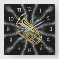 Avant-Garde ~ Éclairage Tuba 01 B ~ Noir/Argent~