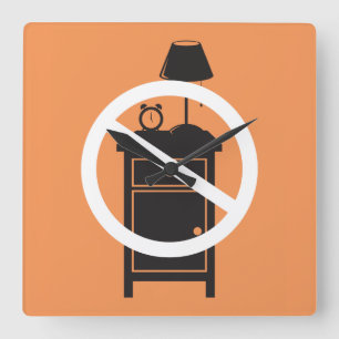 Horloge Carrée Aventure d'un soir