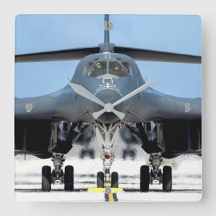 HORLOGE CARRÉE B-1B LANCER