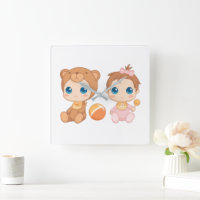 Baby Girl Twins Bear Jumpsuit