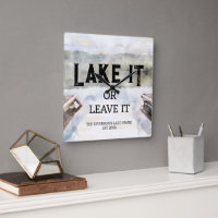 Bateau Dock Lake It ou Leave it