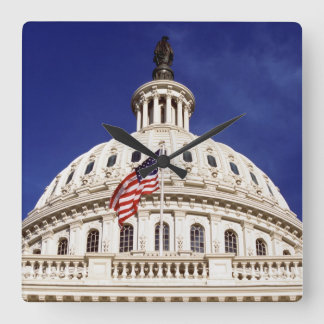 Horloge Carrée Bâtiment de capitol des USA, Washington DC