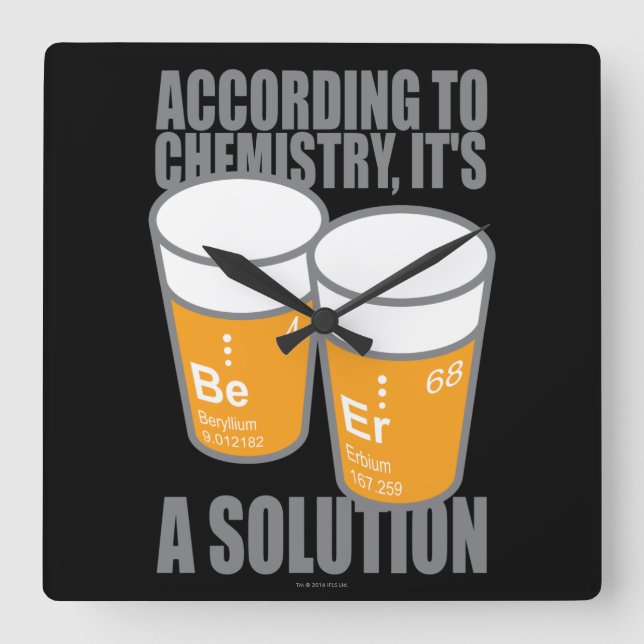 HORLOGE CARRÉE BE (Recto)