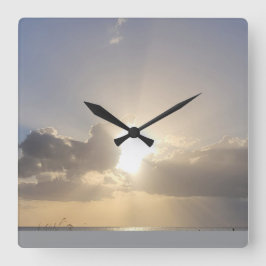 HORLOGE CARRÉE BEACH SUN