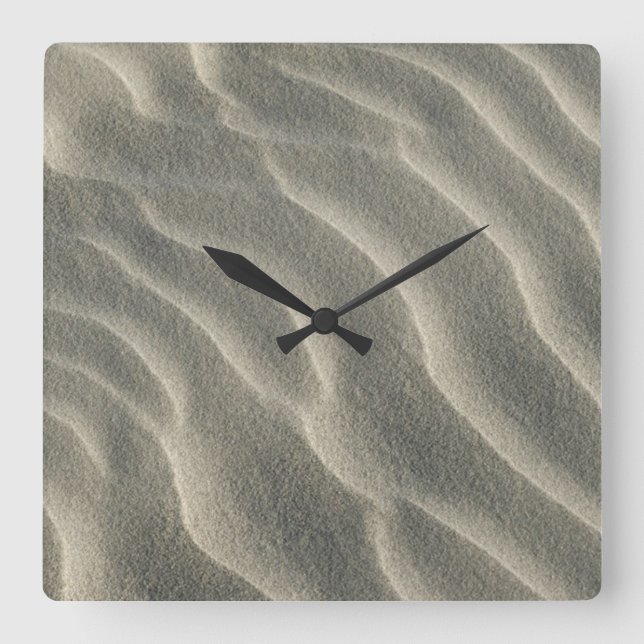 Horloge Carrée Beach Wall Clocks (Recto)