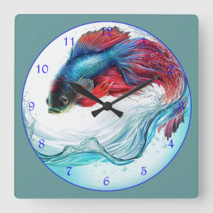 Horloge Carrée Beautiful Betta