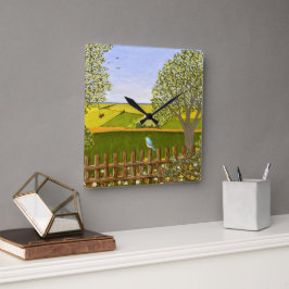 Horloge Carrée Belle Vue