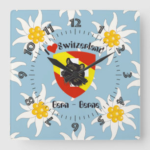 Horloge Carrée Berne Berne Berna Schweiz Suisse Svizra