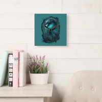 Bobine Spectrale Serpent Cyberpunk Art Sombre