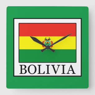 Horloge Carrée Bolivie