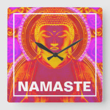 Bouddha Mystique - rose et orange