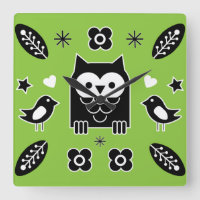 Cadeau d'art populaire de Chouette scandinave