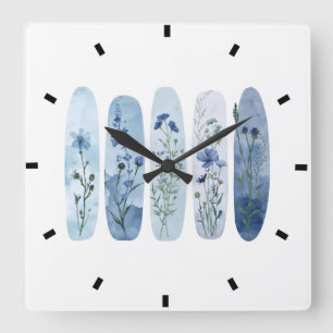 Horloge Carrée Cadran mural personnalisé (ajoutez votre propre ph