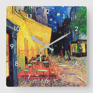 Horloge Carrée Cafe Terrace at Night, Vincent van Gogh