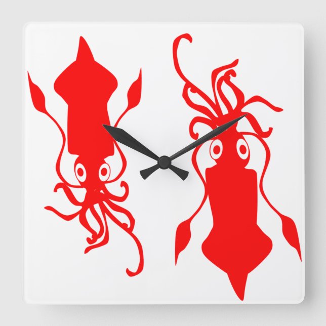 Horloge Carrée Calmar (Recto)