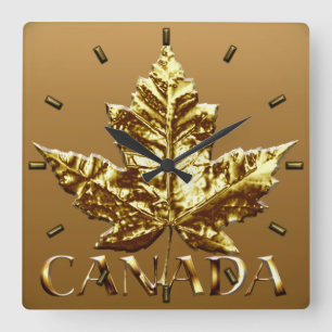 Horloge Carrée Canada Clock