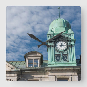 Horloge Carrée Canada, Québec, Québec. Administration portuaire