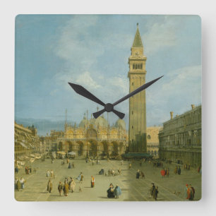 Horloge Carrée Canaletto   Piazza San Marco