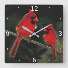 HORLOGE CARRÉE CARDINAL